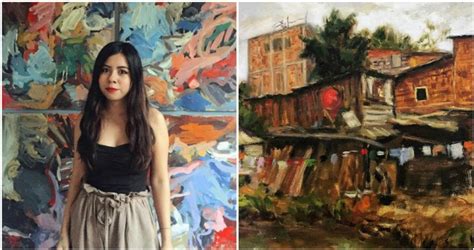 Mary Morales hondureña destaca por sus impresionantes pinturas