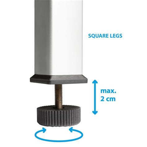 Brunner Titanium Quadra Ng Mesa Plegable Rectangular X Cm