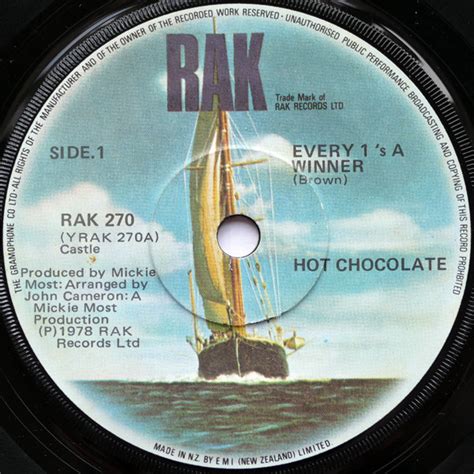 Hot Chocolate Every S A Winner Vinyl Discogs
