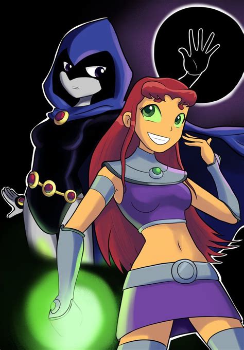 Raven And Starfire By Goshaag On Deviantart Artofit