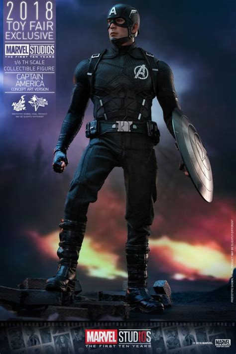 EXCLUSIVE Hot Toys Concept Art Captain America Figure Pre Order Marvel Toy News