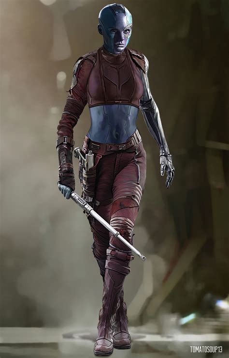 Nebula Guardians Of The Galaxy Karen Gillian By Wolverine103197 On Deviantart