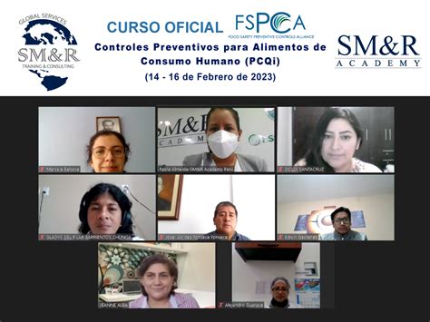 Curso Oficial Fspca Controles Preventivos Para Alimentos De Consumo