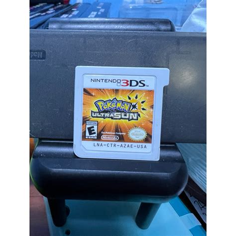 Pokemon Ultra Sun Nintendo 3ds Game Shopee Philippines