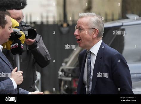 Minister For Levelling Up Housing And Communities Michael Gove