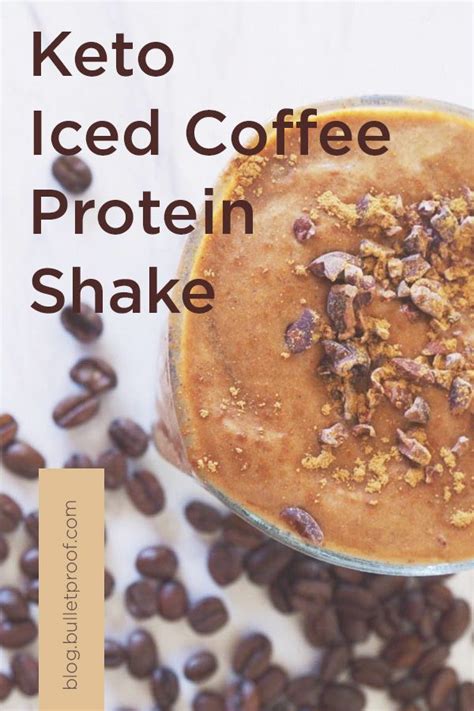 Keto Iced Coffee Protein Shake Recipe Iced Coffee Protein Shake