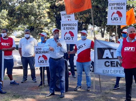 UGT e Centrais sindicais realizam ato unitário em Brasília por emprego