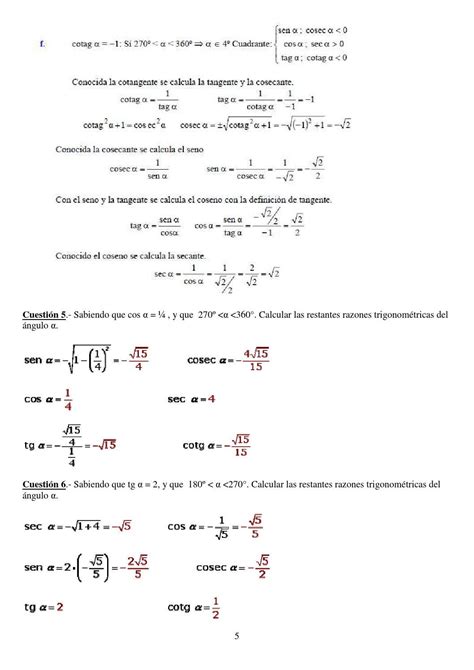 Ejercicios Resueltos Trigonometria I By Anamart Issuu