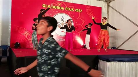 Dhitang Dhitang Bole Bengali Dance Olv 2022 Durga Puja Youtube