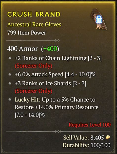 Nice Sorc Gloves Topic D Jsp