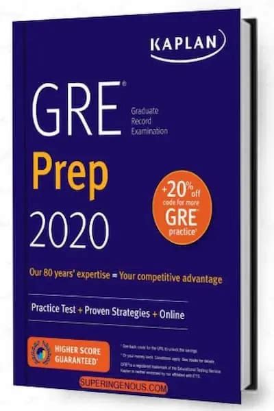 Kaplan S GRE Prep 2019 Superingenious