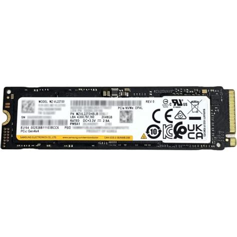 SAMSUNG 2TB PM9A1 NVMe SSD R 7000MB S Lupon Gov Ph