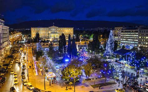 Syntagma Square Christmas Tree To Be Lit On December 10 Greece Is