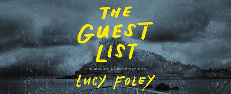 Summary, Spoilers + Review: The Guest List by Lucy Foley - The Bibliofile