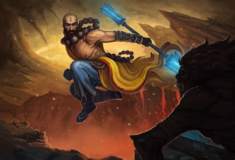 Diablo 3 Monk Art