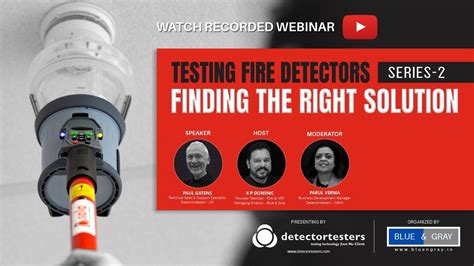 Testing Smoke Detector - Finding a right Solution - YouTube