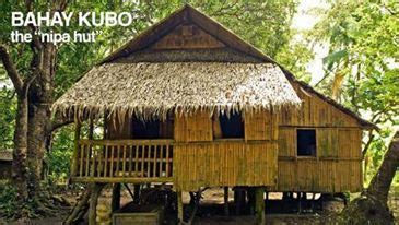 nipa huts on rice farms in philippines - Google Search | Bahay kubo, Bamboo house design, Bahay ...