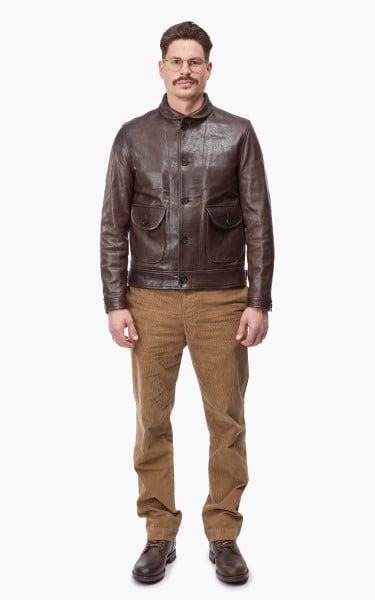 Shangri La Heritage Cossack Lambskin Leather Jacket Testa Di Moro Cultizm