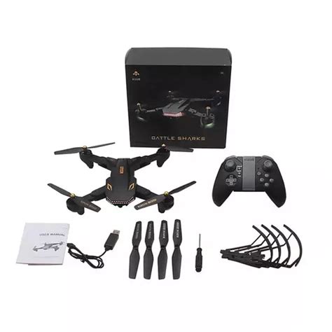 Drone Visuo Battle Sharks Min Voo Camera Mp Hd Wifi Parcelamento