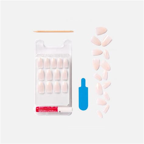 Buy Salon Acrylic Nude French Nails In Kuwait Klinq