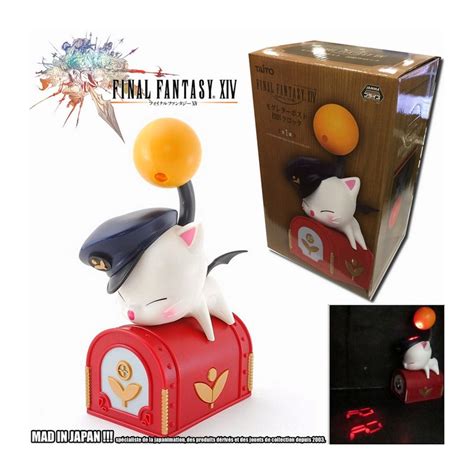 FINAL FANTASY XIV Moogle Letter Post Projection Clock Taito