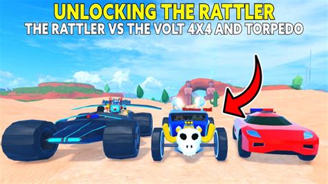 UNLOCKING THE RATTLER Roblox Jailbreak Speed Test YouTube