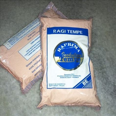 Raprima 500gr Tempeh Starter Indonesia Organic Ragi Tempe Yeast