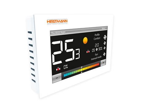 Термостат Heatmann Touch TT-Control-W белый Автоматика для конвекторов ...