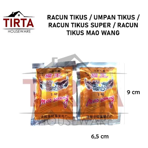 Jual Racun Tikus Mao Wang Beras Merah Obat Tikus Ampuh Mati Kering