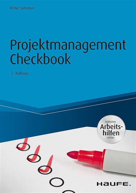 Projektmanagement Checkbook Inkl Arbeitshilfen Online Haufe