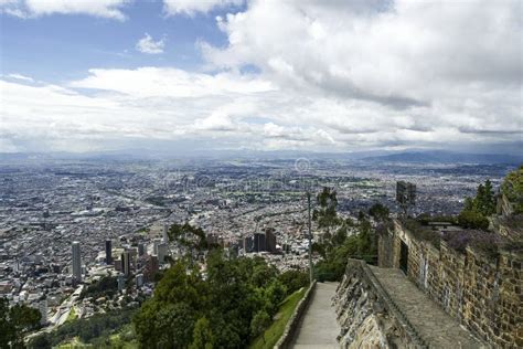 City View from Monserrate Hill in Bogota Stock Photo - Image of landscape, panoramic: 104963048