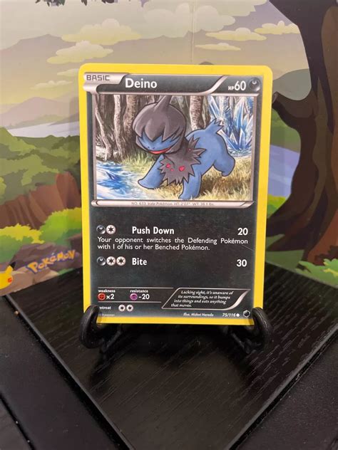 Pokemon Deino Card