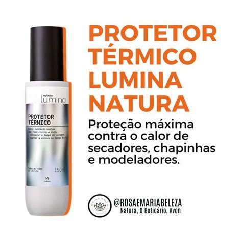 Protetor T Rmico Lumina Natura Protetor T Rmico Termica Dicas De Beleza