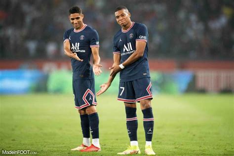 Psg Achraf Hakimi évoque Sa Relation Particulière Avec Kylian Mbappé