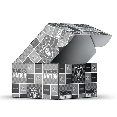 Las Vegas Raiders T Boxes Sports Party Candy Boxes Sports Invites