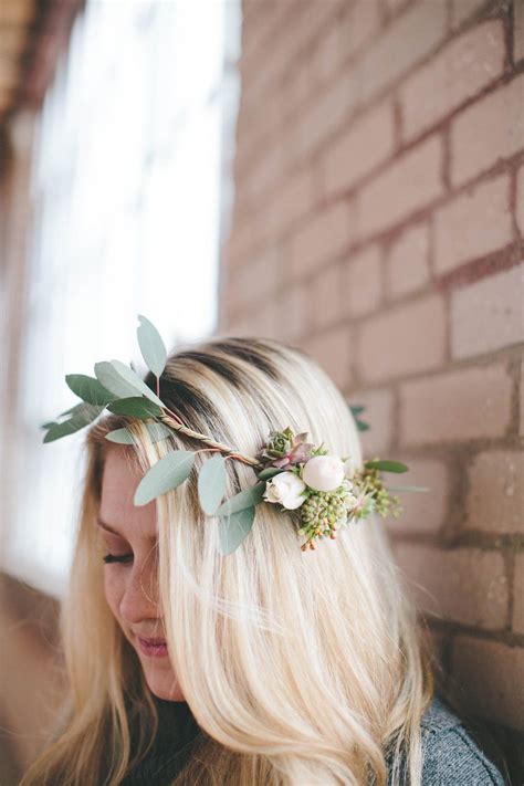 Diy Flower Crown Wedding