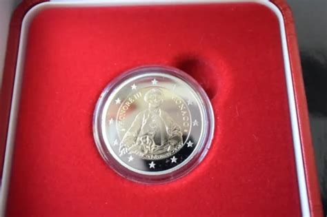 2 EURO COMMÉMORATIVE BELLE EPREUVE Monaco 2020 HONORE III coffret neuf