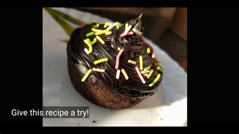 Chocolate Cupcakes Eggless And Without Oven Easy And Tasty Youtube