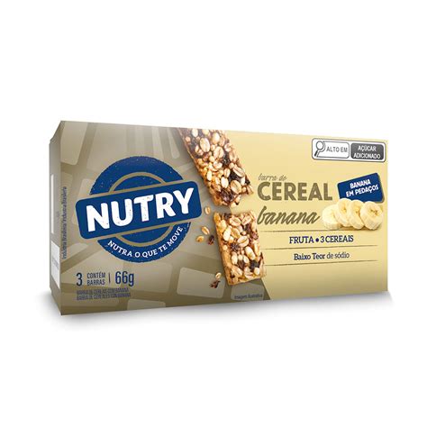 Barra De Cereais Nutry Banana Nutry