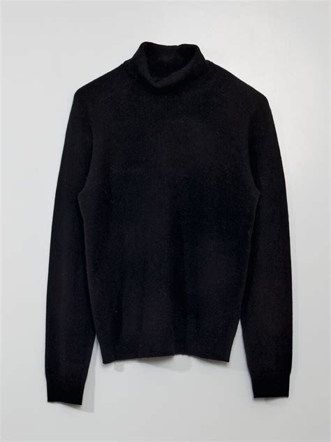 Pull en laine à col roulé noir Kiabi 35 00