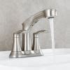 Bathroom Pull Out Sink Faucet Mixer Tap For Hot Cold