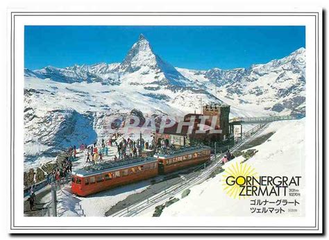 Carte Postale Moderne Gornergrat Zermatt M Bergstation