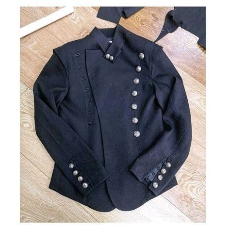 Жакет в стиле милитари купить в интернет-магазине Ярмарка Мастеров по ...