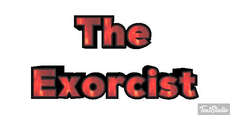 The Exorcist Movie Animated GIF Logo Designs