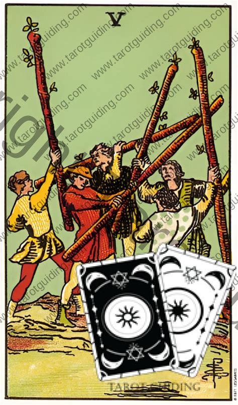 Five Of Wands Tarot Guiding