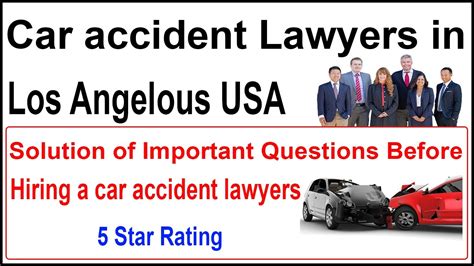 Best Accident Lawyer Los Angeles Car Accident Lawyer Los Angeles Usa