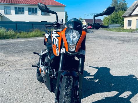 Купить б у KTM 200 Duke инжектор 6 передач в Рязани оранжевый naked bike 2013 года на Авто ру