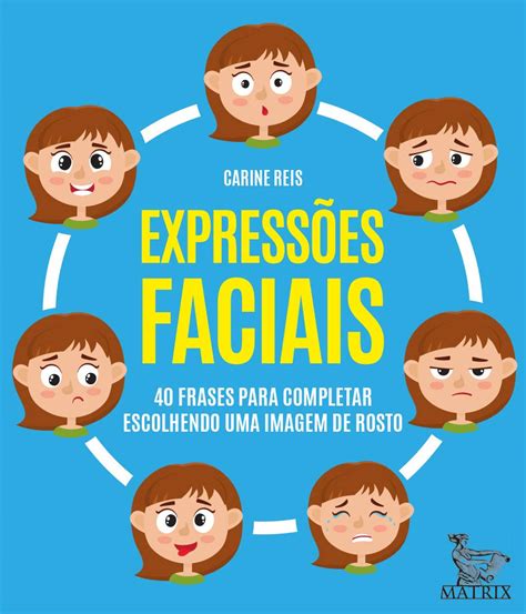 Expressões faciais 40 frases para completar escolhendo uma imagem de