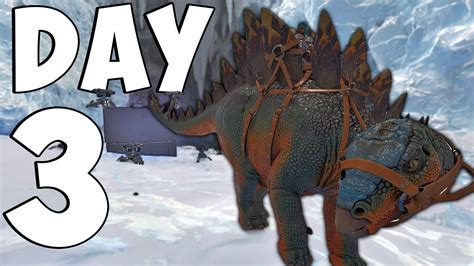 Raiding A Crazy Valguero Ice Cave On Day Ark Pvp Youtube