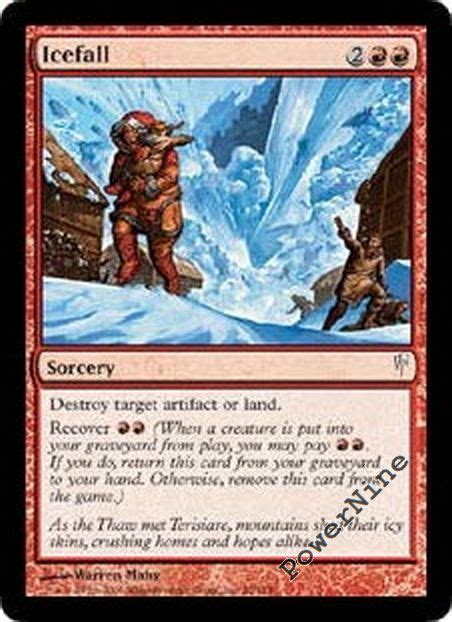 4 Icefall ~ Red Coldsnap Mtg Magic Common 4x X4 Ebay